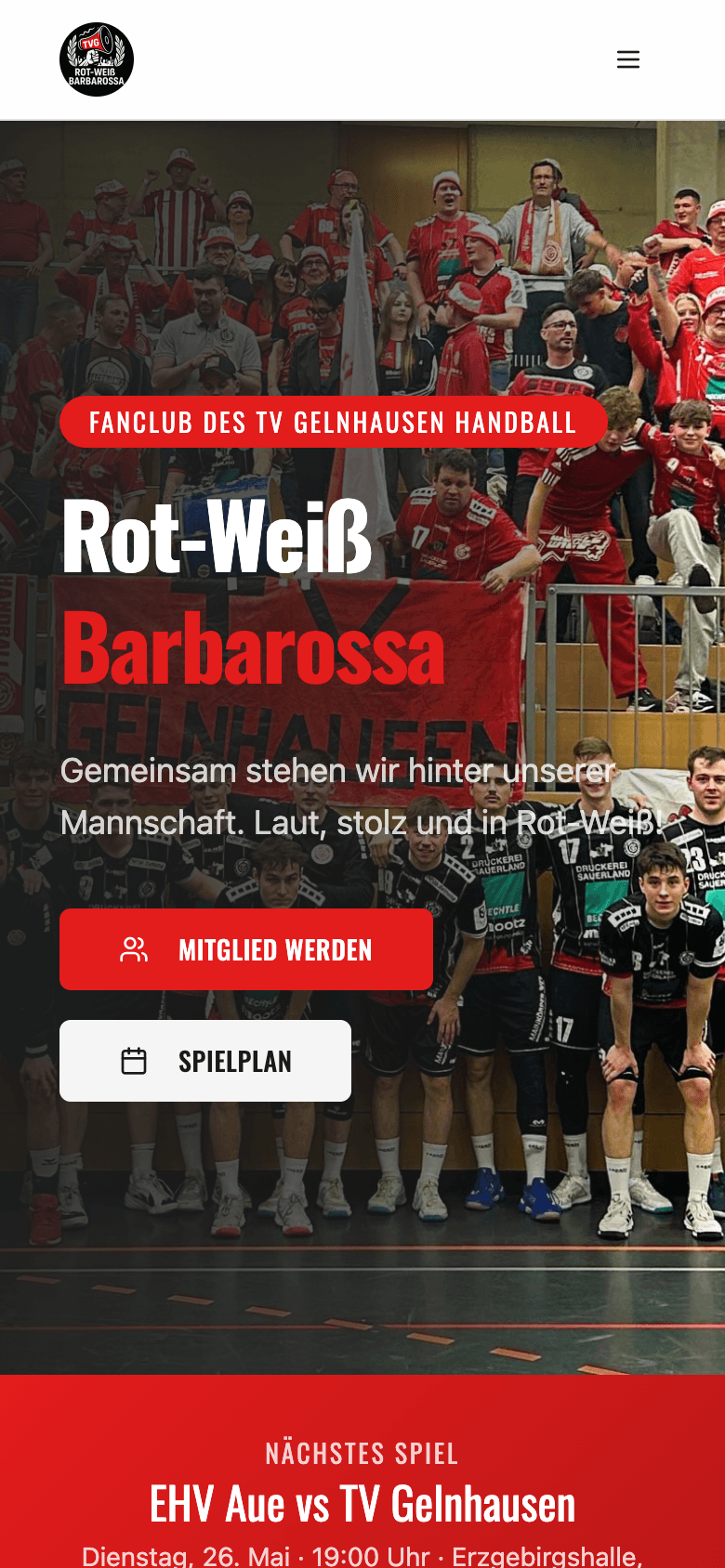 Fanclub Rot-Weiss Barbarossa Mobile